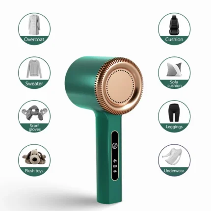 USB Rechargeable Lint Remover – Electric Fabric Shaver for Clothes, Sweaters, and Furniture – Removes Fuzz, Hair, and Pilling Effortlessly